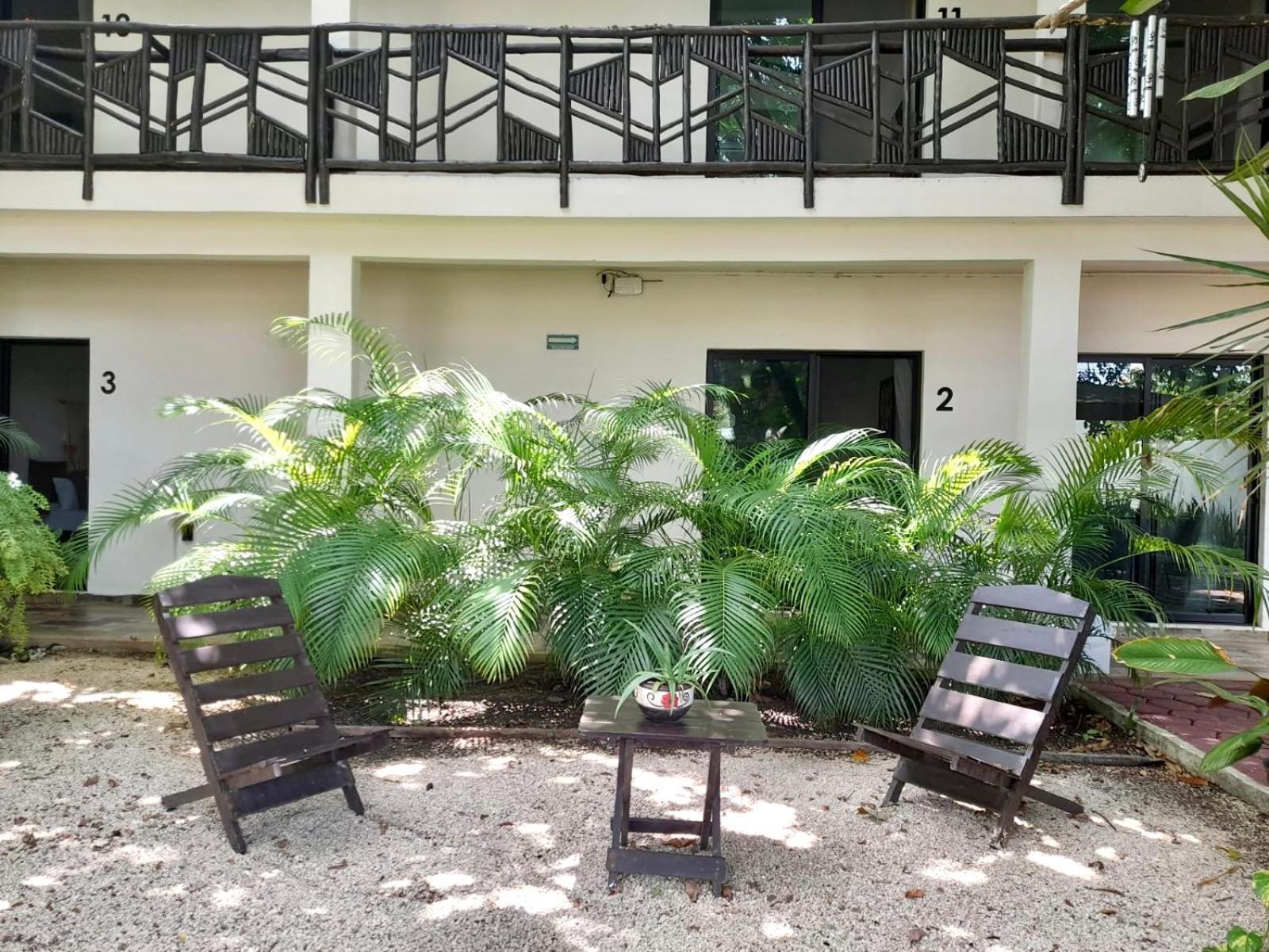 Hotel Brisas Bacalar Bagian luar foto